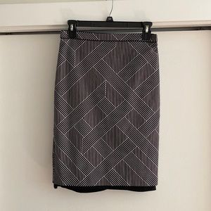 Black and white pencil skit